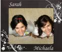 Flower Metal Picture Frame - 8x10"
