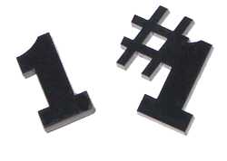 Number 1 Pocket Token