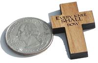wood pocket cross