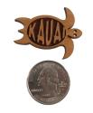custom wood sea turtle token
