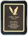 Black Piano Finish Plaques with Rounded Corner Plates
