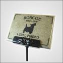 Lazer Stone Memorial Stone