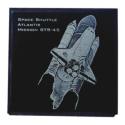 Black Granite Square Tile - 3-3/4"x3-3/4"