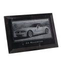 Black Marble Plaque with Stand - 7x9