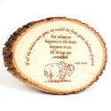 Basswood Planks - Round Small