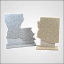 Lazer Stone State Shaped Plaques