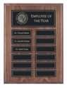 Black 9x12" 12 Plate Perpetual Plaque with Easy Change Magnetic Plates