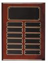 Piano Finish Perpetual Plaques - 12 Plates