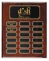 Piano Finish Perpetual Plaques - 18 Plates