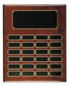 Piano Finish Perpetual Plaques - 24 Plates