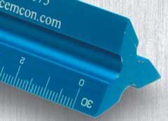 personalized triangle drafting ruler