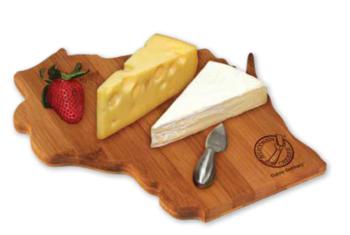 Totally Bamboo States Shaped Cutting Board