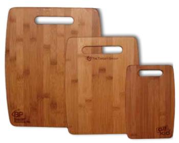 Totally Bamboo 3 Piece Cutting Board Set