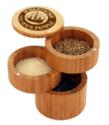 Totally Bamboo 3 Tiered Salt Box