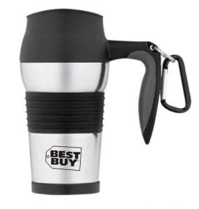 Thermos 14oz Travel Mug with Carabiner
