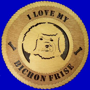 Bichon Frise Dog Wall Tribute