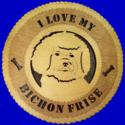 Bichon Frise Dog Wall Tribute