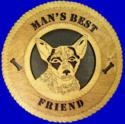 Blue Heeler Dog Wall Tribute