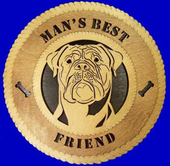 Bull Mastiff Dog Wall Tribute