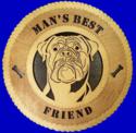 Bull Mastiff Dog Wall Tribute