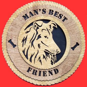 Collie 3D Wall Clock