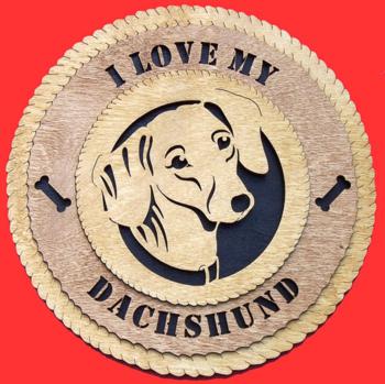 Dachshund 3D Wall Clock