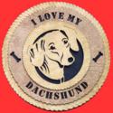 Dachshund 3D Wall Clock