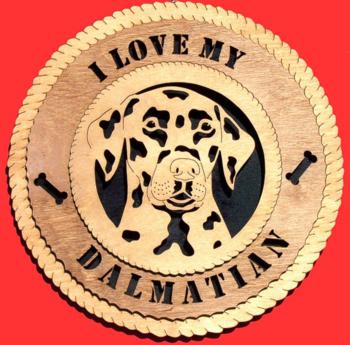 Dalmation 3D Wall Clock