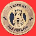 Fox Terrier 3D Wall Clock