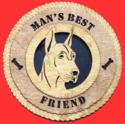 Great Dane 3D Wall Clock