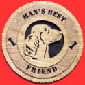 Irish Setter 3D Wall Clock
