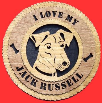 Jack Russell Terrier 3D Wall Clock