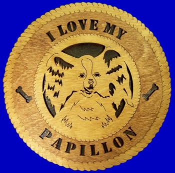 Papillon Dog Wall Tribute