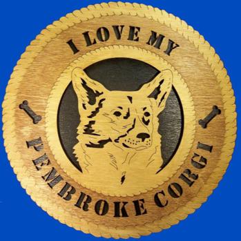Pembroke Corgi  Dog Wall Tribute