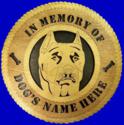 Pit Bull  Dog Wall Tribute