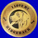Rhodesian Ridgeback Dog Wall Tribute