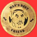Rottweiler 3D Wall Clock