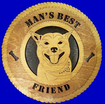 Shiba Inu Dog Wall Tribute
