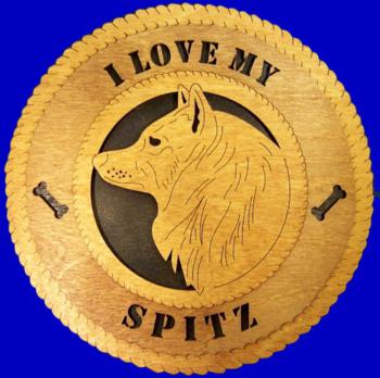 Spitz Dog Wall Tribute