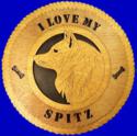 Spitz Dog Wall Tribute