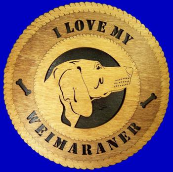 Weimaraner Dog Wall Tribute