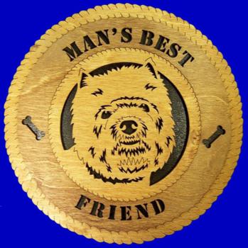 West Highland Terrier Dog Wall Tribute