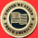 US Flag 3D Wall Tribute