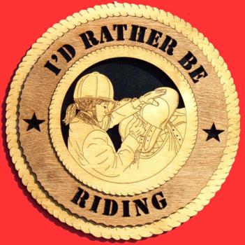 English Saddle Horse 3D Wood Wall Tribute