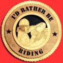 English Saddle Horse 3D Wood Wall Tribute
