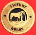 Grooming Horse 3D Wood Wall Tribute