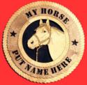 Horse Head 3D Wood Wall Tribute