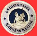 Harness Racing Horse 3D Wood Wall Tribute