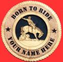 Male Bronco Rider Horse 3D Wood Wall Tribute