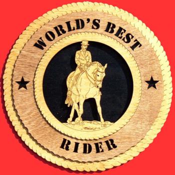 Male Dressage Horse 3D Wood Wall Tribute